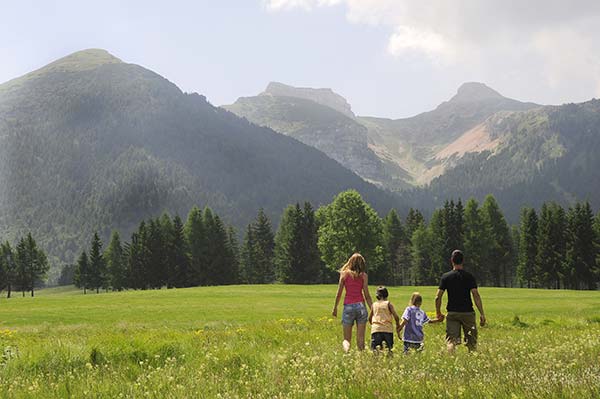Trekking sul monte bondone